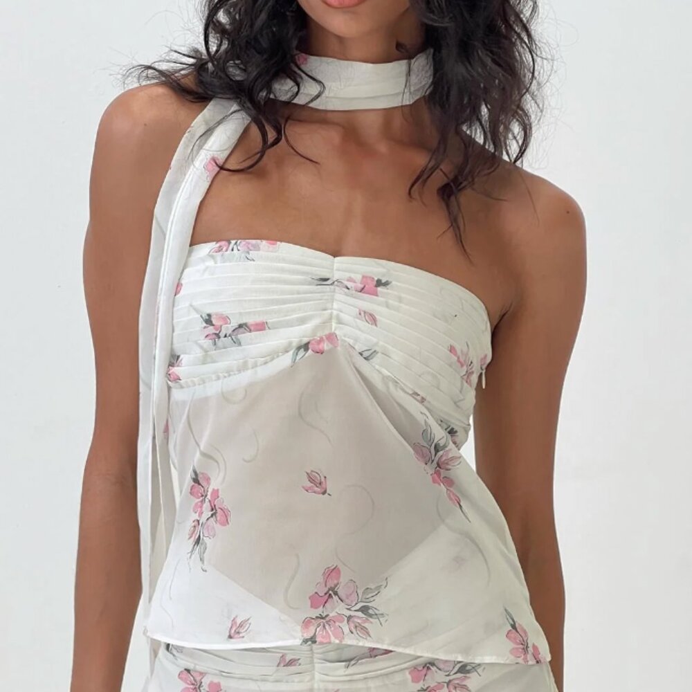 Princess Polly Perrin Cream Skirt Set